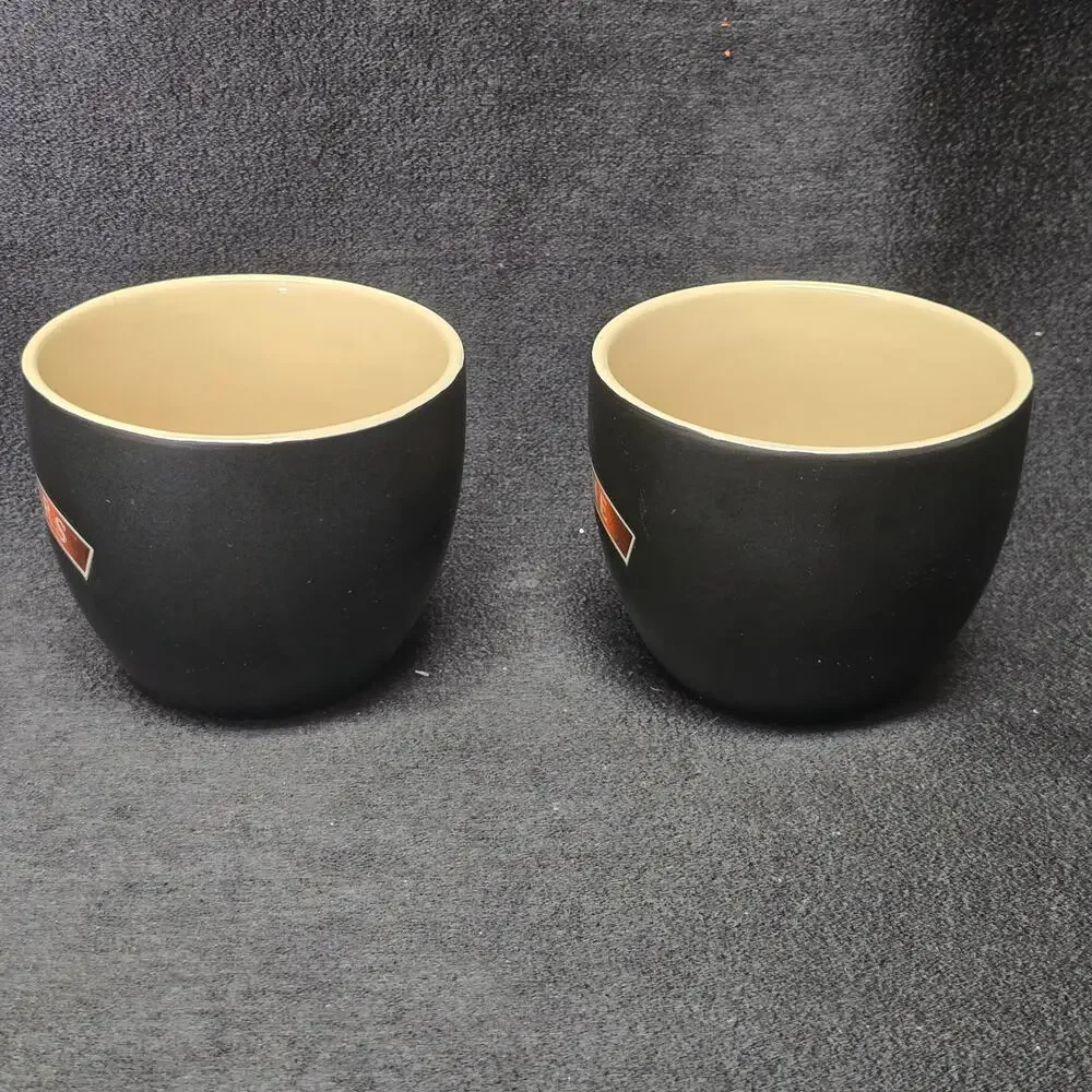 Vintage Baileys Irish Cream Yours & Mine Coffee  Cup Mugs Dessert Bowls
